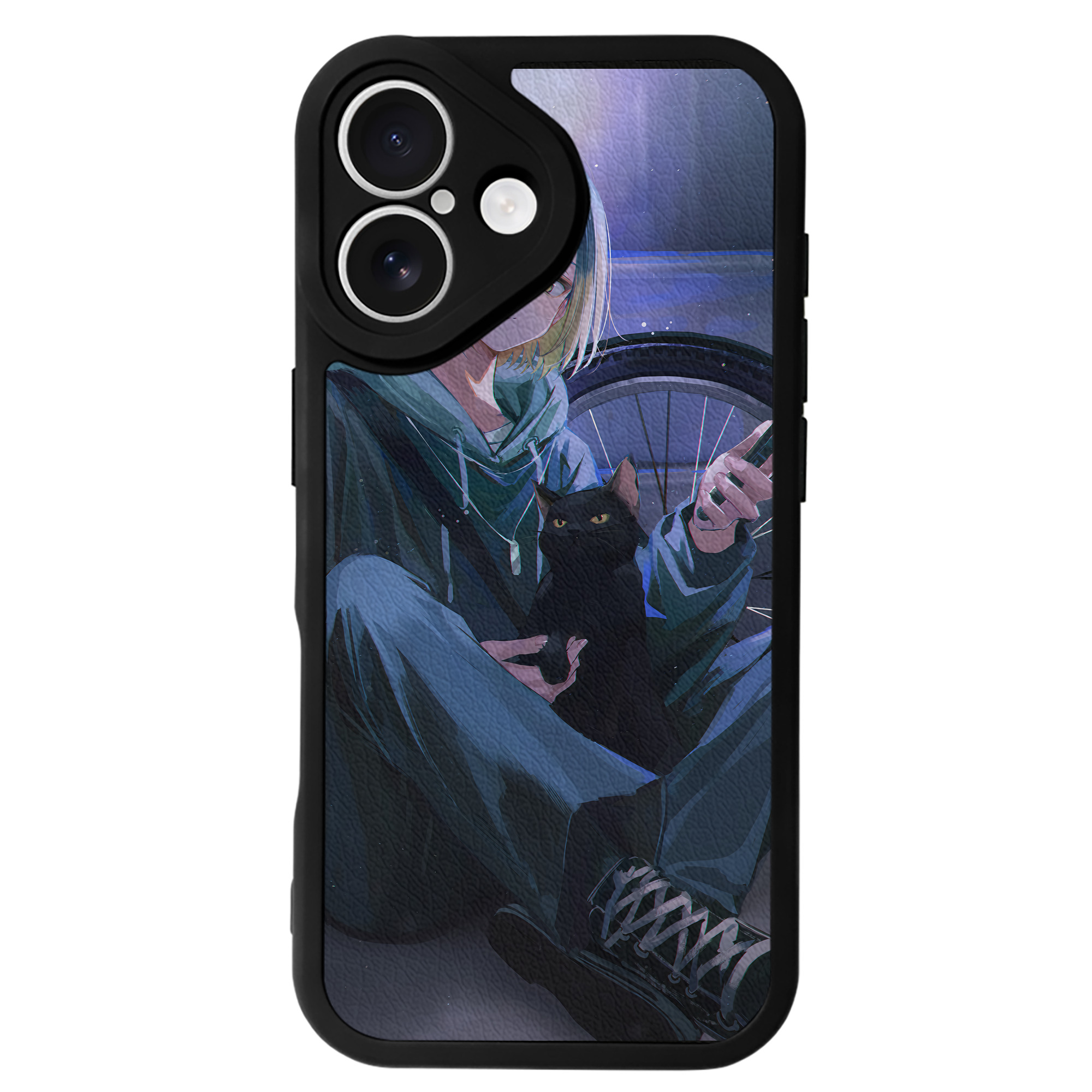 （画像用） ハイキュー!! Haikyu!! 【iPhone 16シリーズ対応】シリコンスマホケース（レザー調） 材質：シリコン